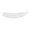CosmoLiving by Cosmopolitan White Polystone Feather Wall Décor